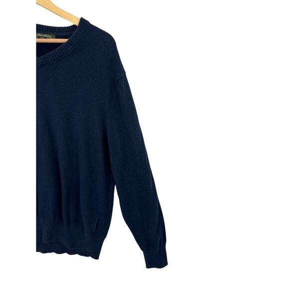 Eddie Bauer Cotton Cashmere Sweater Mens Size M Capsule‎ Classic Minimalist - Picture 7 of 10